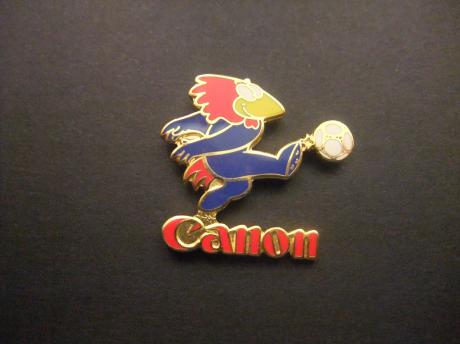 WK Frankrijk 1998 voetbal mascotte sponsor Canon
